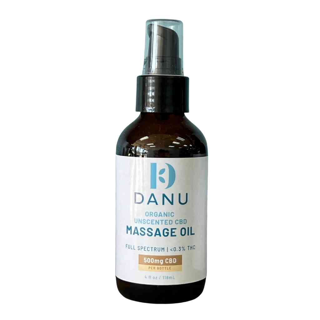 Organic CBD & THC Massage Oil | Danu Wellness